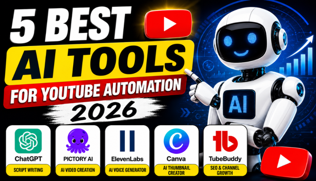 5 Best AI Tools for YouTube